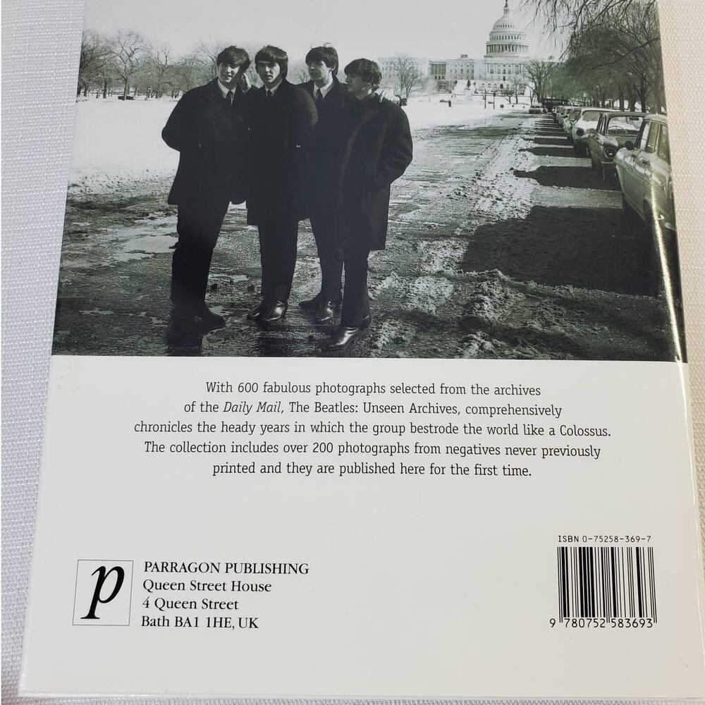 The Beatles Unseen Archives by Parragon Press 2005 Edition - Picture 13 of 14